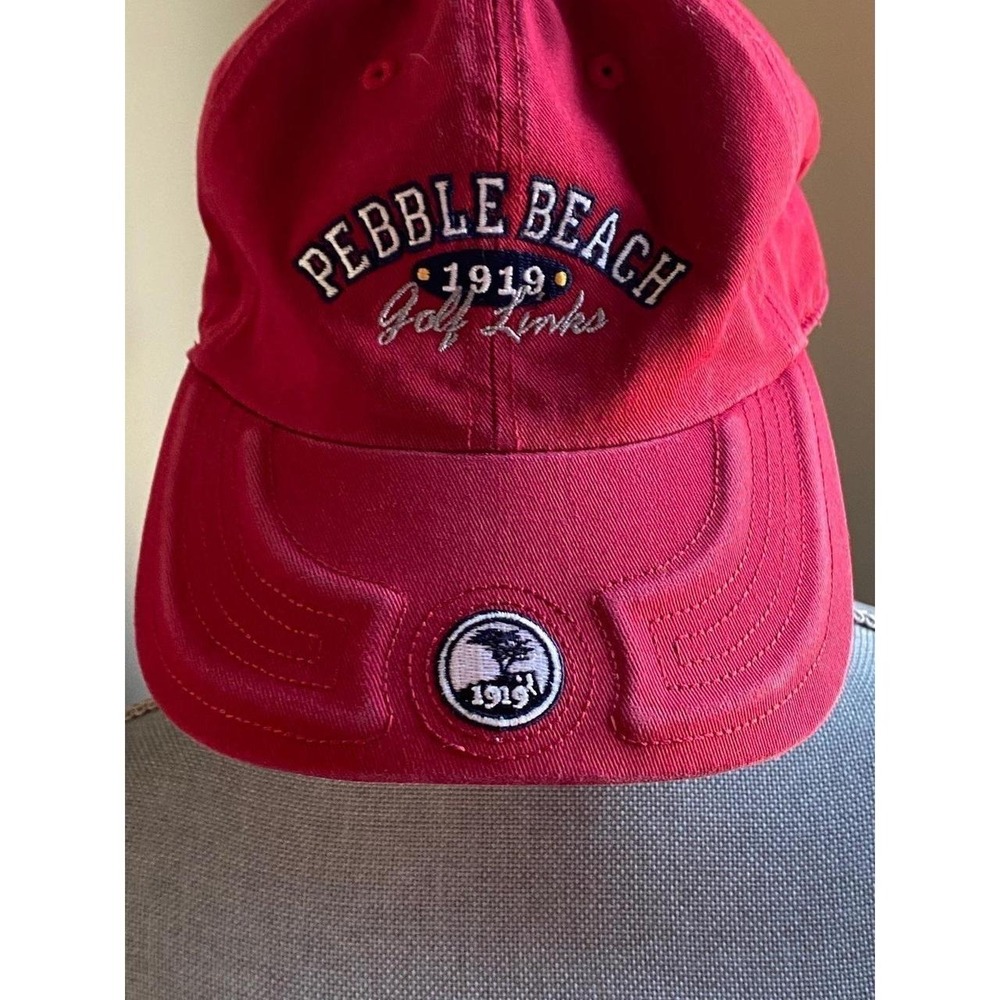 Pebble Beach Hat Cap 1919 Golf Links Embroidered Collection Strapback Unisex s25
